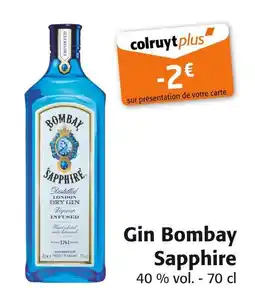 Colruyt Bombay Sapphire Gin offre