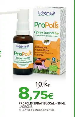 naturéO LADROME PROPOLIS SPRAY BUCCAL offre