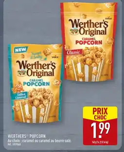 ALDI Werther's Original Popcorn offre