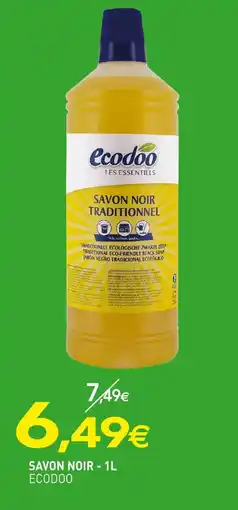 naturéO Ecodoo Savon noir offre