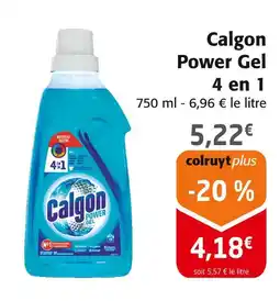 Colruyt CALGON Power gel 4 en 1 offre
