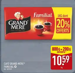 ALDI GRAND-MÈRE FAMILIAL ✪ Café offre