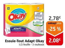 Colruyt Okay Essuie-Tout Adapt offre