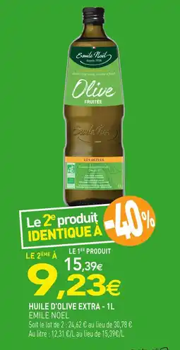 naturéO Emile Noel HUILE D'OLIVE EXTRA offre
