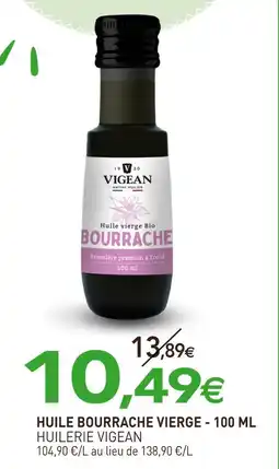 naturéO VIGEAN Huile bourrache vierge - 100 ml offre