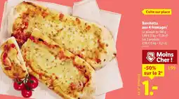 Lidl Barchetta aux 4 fromages offre