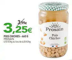 naturéO PROSAIN Pois chiches - 660 g offre