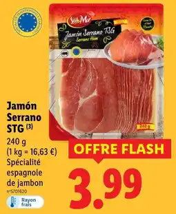 Lidl Jamón serrano stg offre
