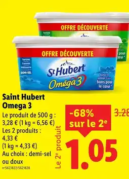 Lidl ST HUBERT Omega 3 offre