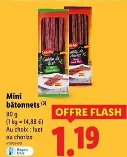Lidl SOLE MIO Mini bâtonnets offre