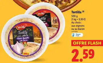 Lidl Sol&Mar Tortilla con cebolla offre