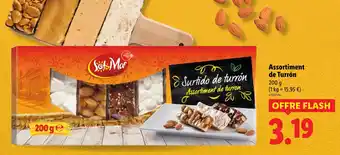 Lidl Sol&Mar Assortiment de Turrón offre