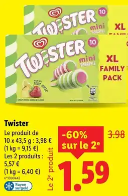 Lidl Twister offre