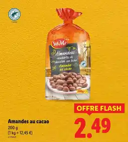 Lidl Sol&Mar Amandes au cacao offre