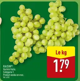 ALDI Raisin offre