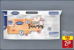 ALDI SUBLIMO Papier Toilette Goodbye Summer offre