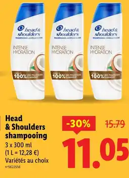 Lidl HEAD & SHOULDERS Shampooing offre