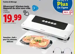 Lidl Silvercrest Kitchen tools Appareil de mise sous vide offre