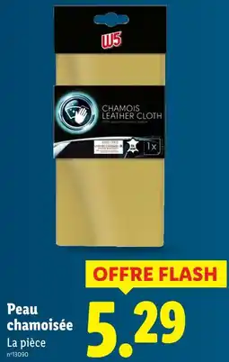 Lidl W5 Peau chamoisée offre