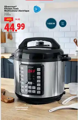 Lidl Silvercrest Kitchen Tools Multicuiseur électrique offre
