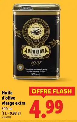 Lidl Andorinha Portugal Huile d'olive vierge extra offre