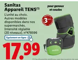 Lidl SANITAS Appareil tens offre
