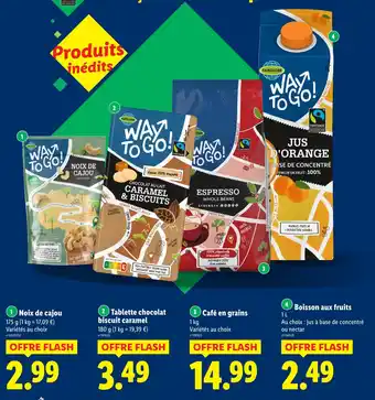 Lidl Noix de cajou offre