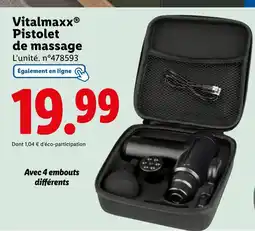 Lidl VITALMAXX Pistolet de massage offre