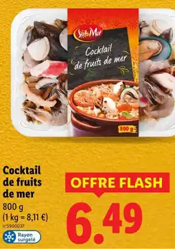 Lidl Cocktail de fruits de mer offre