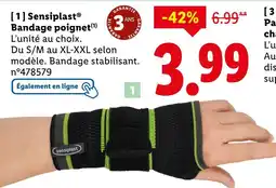 Lidl Sensiplast Bandage poignet offre
