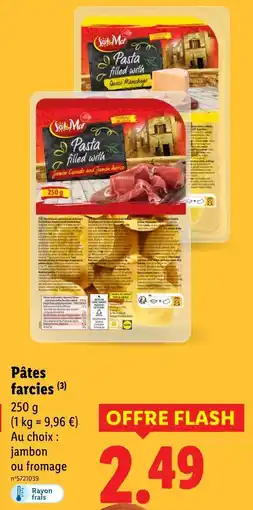 Lidl SOL & MAR Pâtes farcies offre