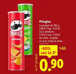 Lidl Pringles offre