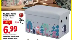 Lidl LIVARNO HOME Banc coffre offre