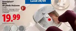 Lidl Sensiplast Bain de pieds thalasso offre