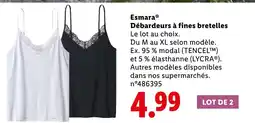 Lidl ESMARA Débardeurs à fines bretelles offre