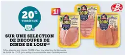 U Express Loué Découpes de dinde offre