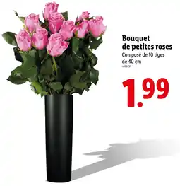 Lidl Bouquet de petites roses offre