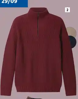 Lidl ESMARA MEN Pull camionneur en maille homme offre