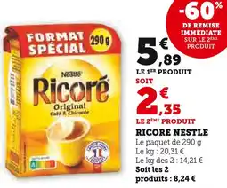 U Express NESTLE Ricoré offre