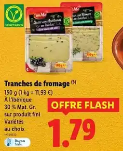 Lidl Sol&mar - tranches de fromage offre