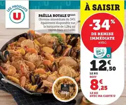 Super U U - paella royale offre