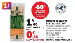 Super U Les crudettes - fraiches offre