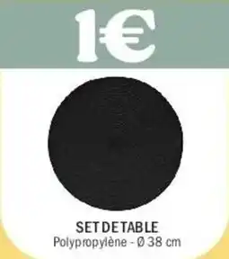 La Foir'Fouille Set detable offre