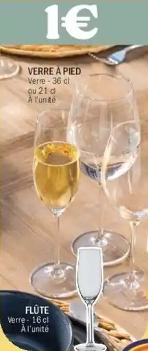 La Foir'Fouille Verre à pied offre