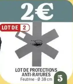 La Foir'Fouille Lot de protections anti-rayures offre