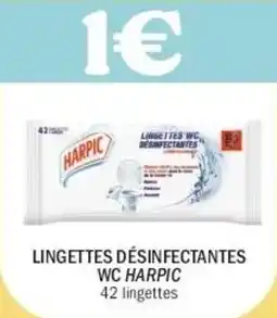 La Foir'Fouille Lingettes désinfectantes wc harpic offre