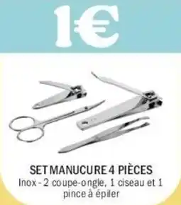 La Foir'Fouille Set manucure 4 pièces offre
