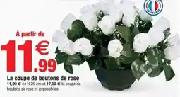 Bazarland La coupe de boutons de rose offre