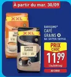 ALDI Cafe grains offre
