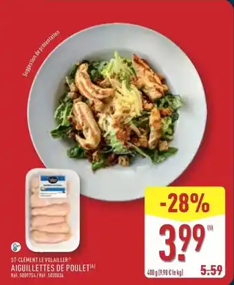 ALDI Aiguillettes de poulet offre
